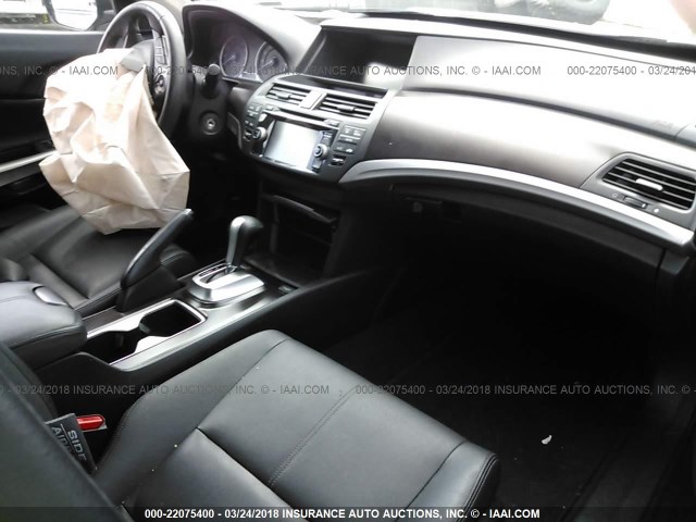 5J6TF3H54DL003513 - 2013 HONDA CROSSTOUR EXL ნაცრისფერი ფოტო 5