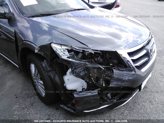 5J6TF3H54DL003513 - 2013 HONDA CROSSTOUR EXL ნაცრისფერი ფოტო 6