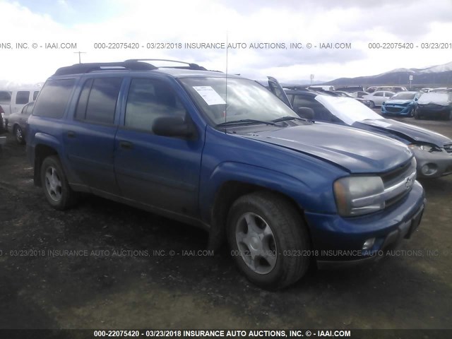 1GNET16S766149644 - 2006 CHEVROLET TRAILBLAZER EXT LS/EXT LT BLUE photo 1