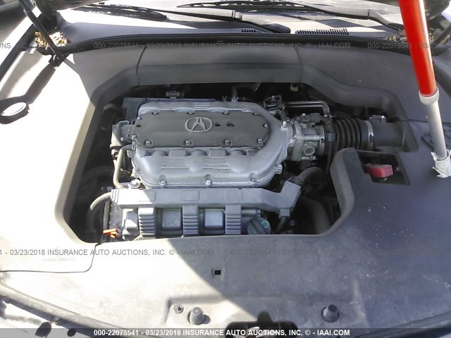 19UUA8F2XAA013812 - 2010 ACURA TL GRAY photo 10