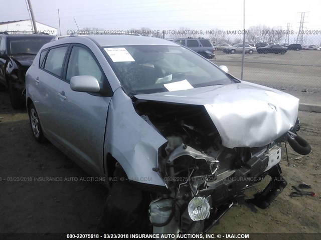 5Y2SP67059Z426255 - 2009 PONTIAC VIBE SILVER photo 1