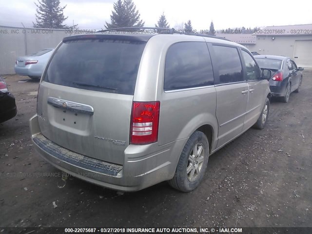 2A8HR54189R525070 - 2009 CHRYSLER TOWN & COUNTRY TOURING BEIGE photo 4