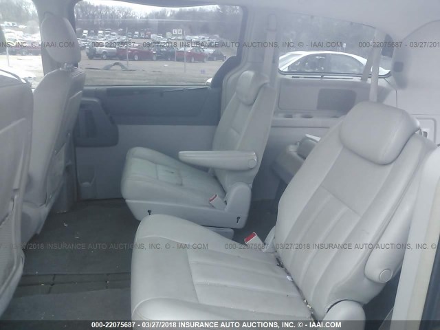 2A8HR54189R525070 - 2009 CHRYSLER TOWN & COUNTRY TOURING BEIGE photo 8