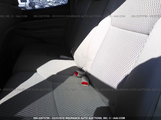 5TFJU4GN0FX085245 - 2015 TOYOTA TACOMA DOUBLE CAB PRERUNNER WHITE photo 8