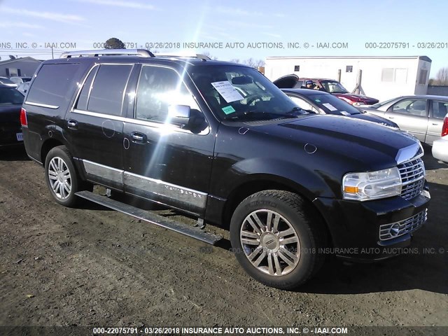 5LMFU28597LJ18706 - 2007 LINCOLN NAVIGATOR BLACK photo 1