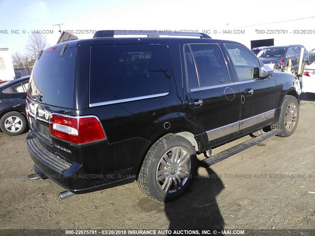 5LMFU28597LJ18706 - 2007 LINCOLN NAVIGATOR BLACK photo 4