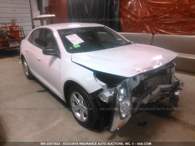1G11A5SL9FF271918 - 2015 CHEVROLET MALIBU LS WHITE photo 1
