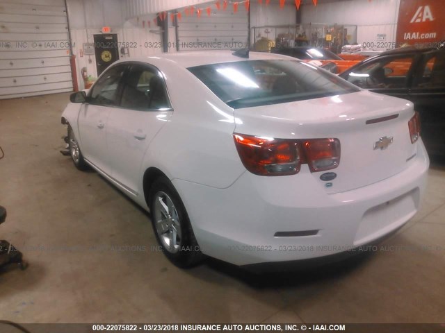1G11A5SL9FF271918 - 2015 CHEVROLET MALIBU LS WHITE photo 3