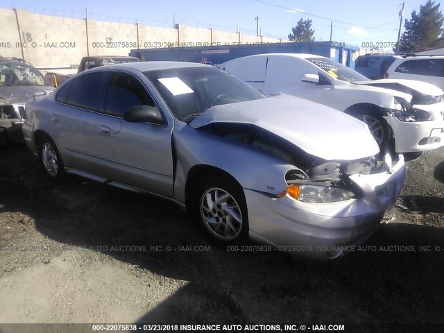 1G2NF52E54C134523 - 2004 PONTIAC GRAND AM SE1 SILVER photo 1