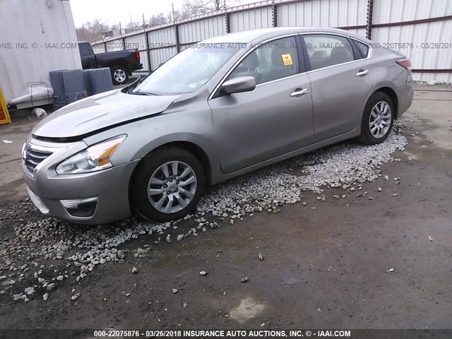 1N4AL3AP6FC125588 - 2015 NISSAN ALTIMA 2.5/S/SV/SL TAN photo 2