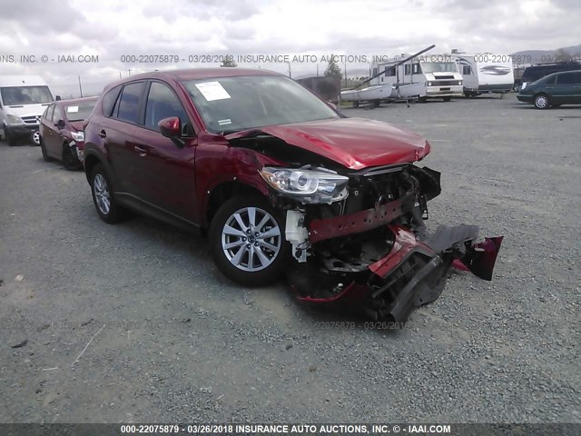 JM3KE2CY0G0746733 - 2016 MAZDA CX-5 TOURING RED photo 1