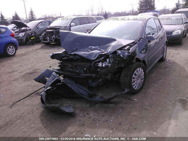 WVWEV71K46W138047 - 2006 VOLKSWAGEN NEW GTI BLACK photo 2