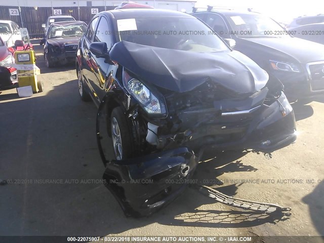 3CZRU6H53HM725447 - 2017 HONDA HR-V EX BLACK photo 6