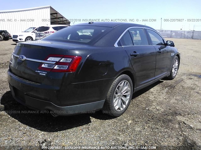 1FAHP2F97DG234414 - 2013 FORD TAURUS LIMITED GRAY photo 4