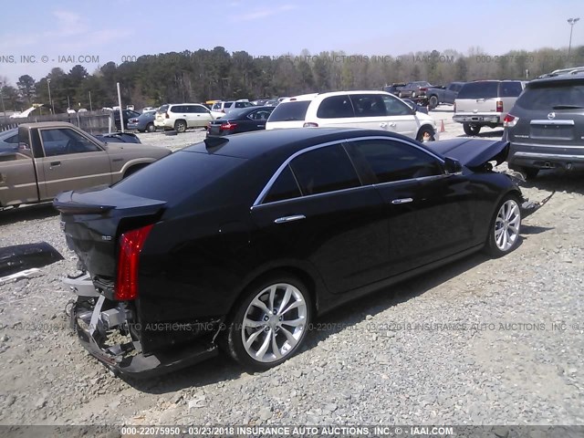 1G6AE5SS3G0116789 - 2016 CADILLAC ATS PREMIUM BLACK photo 4