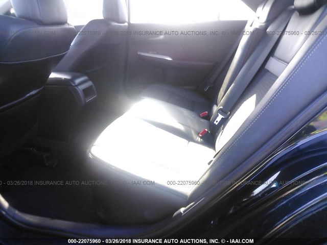 4T1BF1FK4CU085293 - 2012 TOYOTA CAMRY SE/LE/XLE Черный фото 8