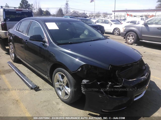 1G1ZC5EB9AF128122 - 2010 CHEVROLET MALIBU 1LT 黑色 照片 1