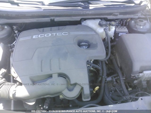 1G1ZC5EB9AF128122 - 2010 CHEVROLET MALIBU 1LT 黑色 照片 10