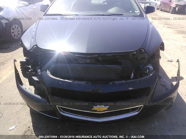 1G1ZC5EB9AF128122 - 2010 CHEVROLET MALIBU 1LT 黑色 照片 6
