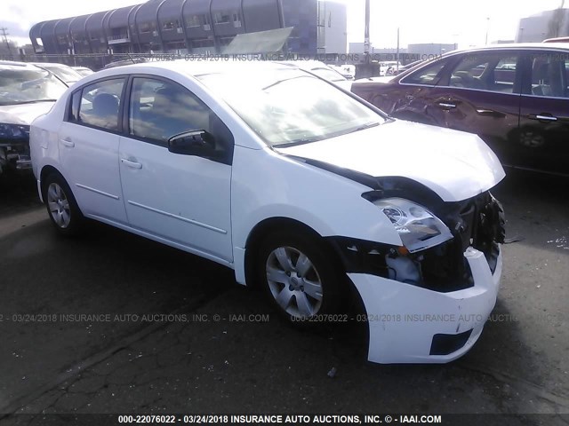 3N1AB61E27L702381 - 2007 NISSAN SENTRA 2.0/2.0S/2.0SL WHITE photo 1