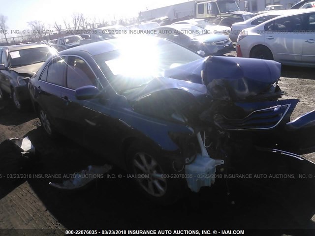 4T1BF3EK5AU556815 - 2010 TOYOTA CAMRY SE/LE/XLE BLUE photo 1