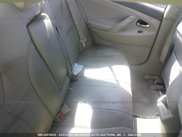 4T1BF3EK5AU556815 - 2010 TOYOTA CAMRY SE/LE/XLE BLUE photo 8