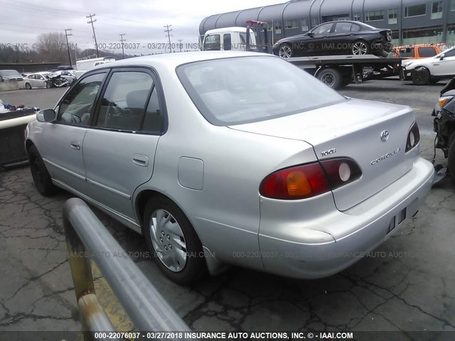 2T1BR12E52C521754 - 2002 TOYOTA COROLLA CE/LE/S SILVER photo 3