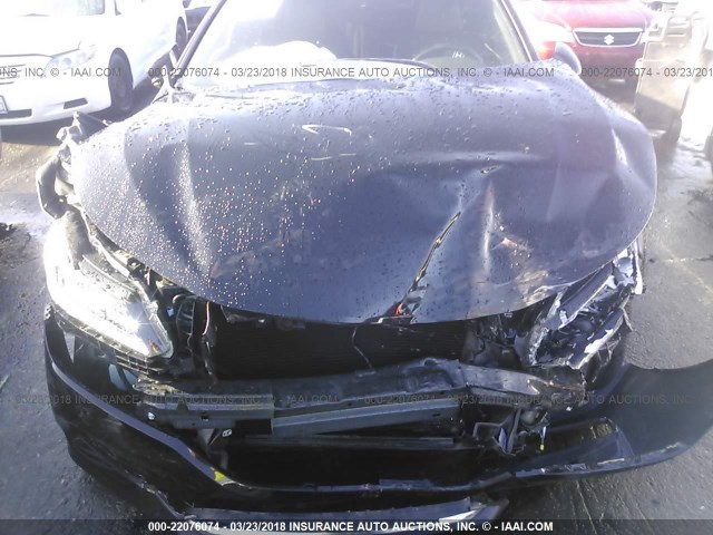 1HGCR2F55HA083420 - 2017 HONDA ACCORD SPORT შავი ფოტო 6