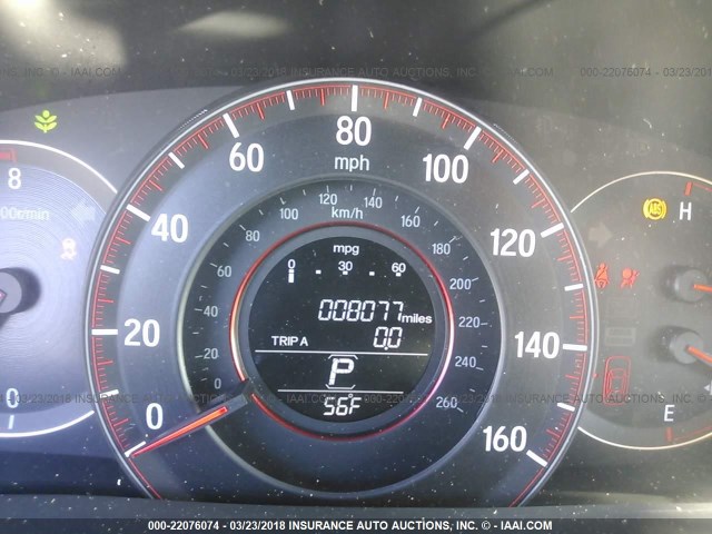 1HGCR2F55HA083420 - 2017 HONDA ACCORD SPORT შავი ფოტო 7