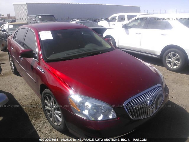 1G4HC5EM2BU105696 - 2011 BUICK LUCERNE CXL RED photo 1