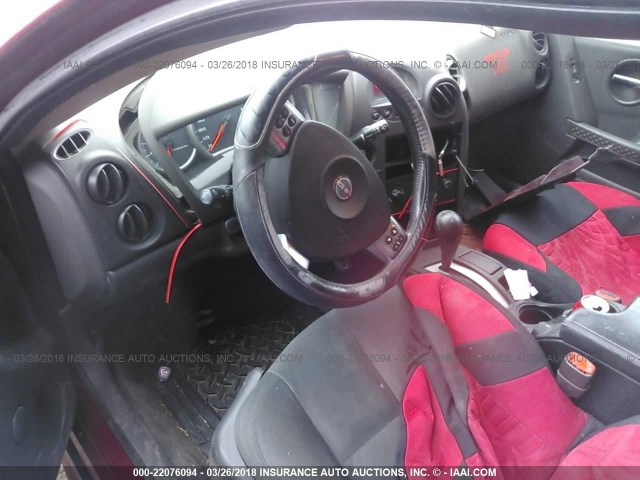 2G2WR524041203630 - 2004 PONTIAC GRAND PRIX GTP MAROON photo 5