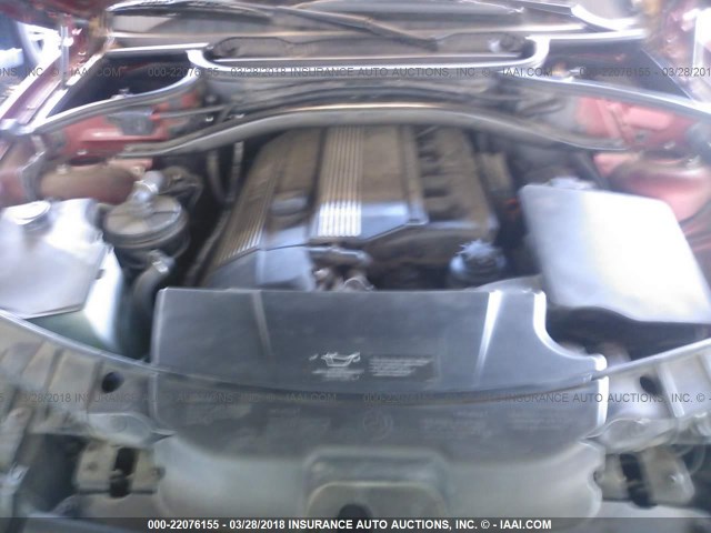 WBXPA93446WG89714 - 2006 BMW X3 3.0I RED photo 10