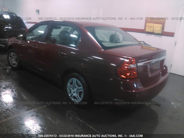 1G1ZS58F27F229853 - 2007 CHEVROLET MALIBU LS 红色 照片 3