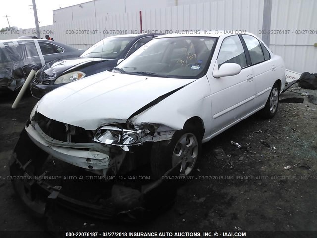 3N1CB51D45L579853 - 2005 NISSAN SENTRA 1.8/1.8S WHITE photo 2