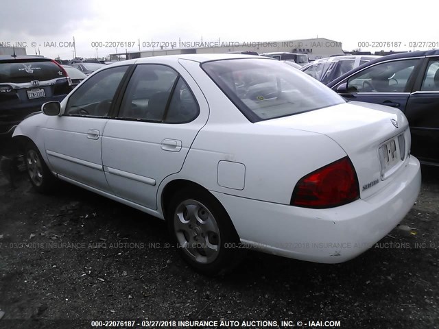 3N1CB51D45L579853 - 2005 NISSAN SENTRA 1.8/1.8S WHITE photo 3