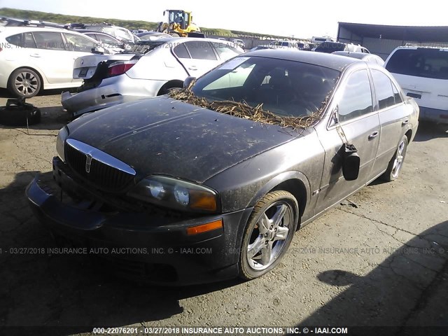 1LNHM87A01Y686088 - 2001 LINCOLN LS BLACK photo 2