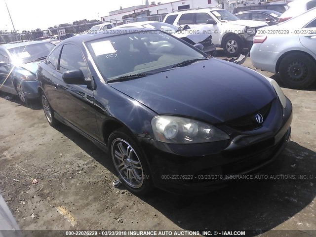 JH4DC53086S023250 - 2006 ACURA RSX TYPE-S BLACK photo 1