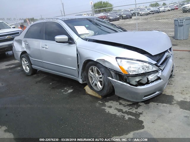 1HGCM56316A107322 - 2006 HONDA ACCORD SE GRAY photo 1