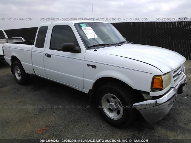 1FTYR14U91PA26276 - 2001 FORD RANGER SUPER CAB WHITE photo 1