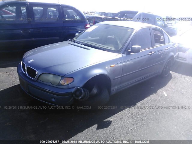 WBAAZ334X4KP89579 - 2004 BMW 325 IS SULEV BLUE photo 2