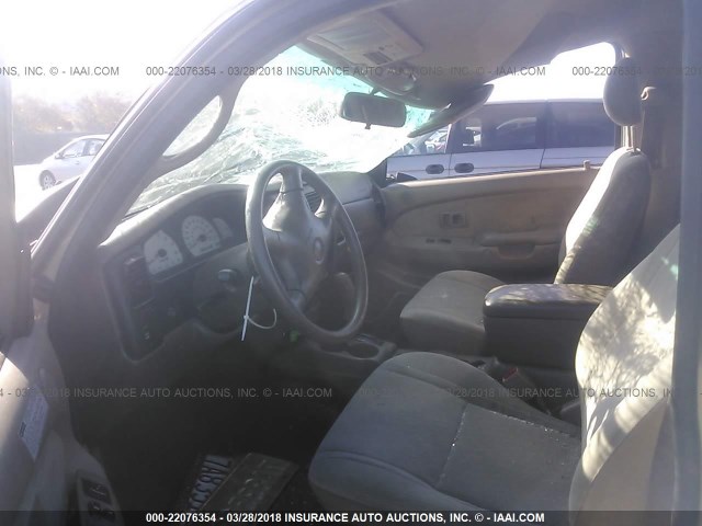 5TEGN92NX3Z165197 - 2003 TOYOTA TACOMA DOUBLE CAB PRERUNNER GOLD photo 5