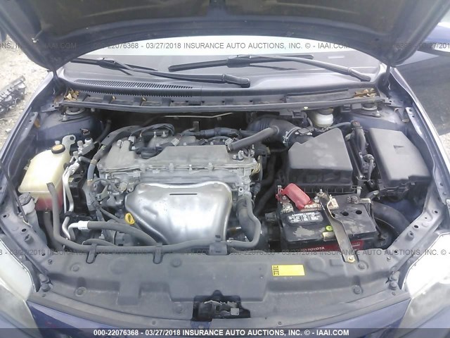 JTKJF5C79C3033521 - 2012 TOYOTA SCION TC ლურჯი ფოტო 10