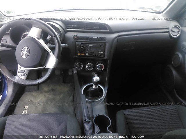 JTKJF5C79C3033521 - 2012 TOYOTA SCION TC ლურჯი ფოტო 5