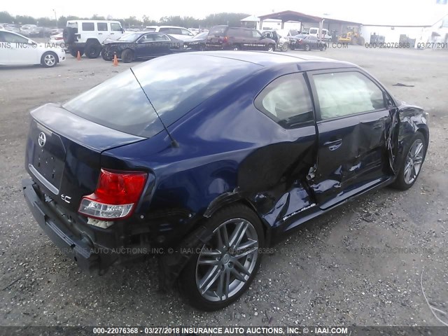 JTKJF5C79C3033521 - 2012 TOYOTA SCION TC ლურჯი ფოტო 6