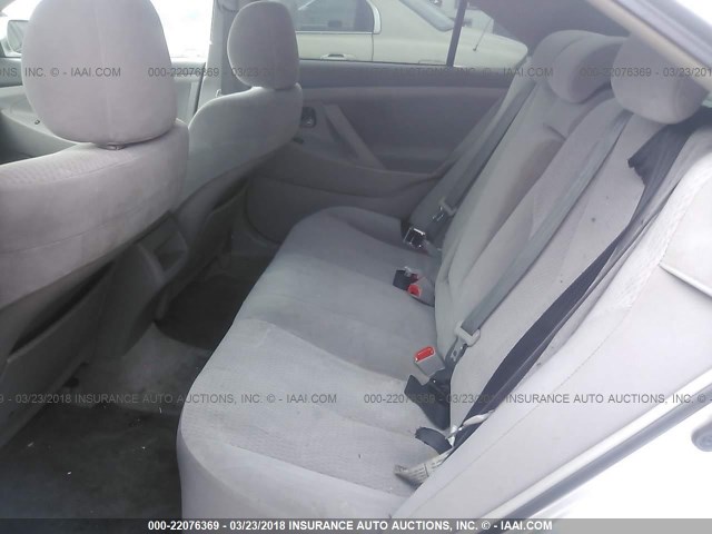 4T1BF3EK9BU123239 - 2011 TOYOTA CAMRY SE/LE/XLE GRAY photo 8