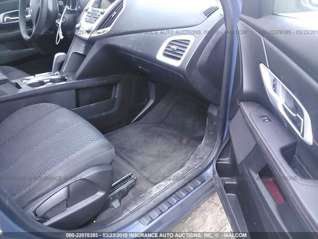 2GKALMEK3C6103930 - 2012 GMC TERRAIN SLE BLUE photo 5