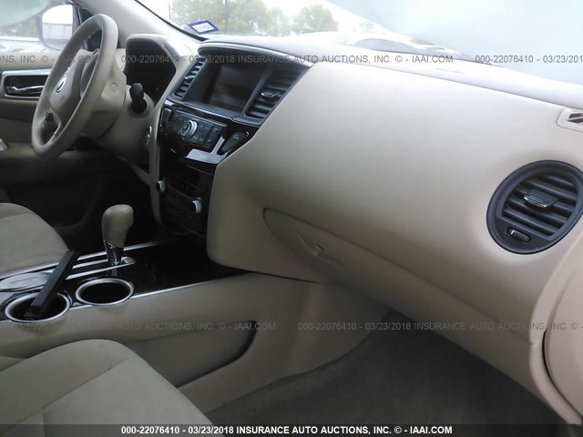 5N1AR2MN8EC644214 - 2014 NISSAN PATHFINDER S/SV/SL/PLATINUM 白色 照片 5