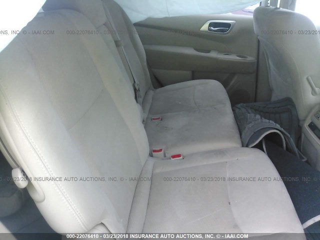 5N1AR2MN8EC644214 - 2014 NISSAN PATHFINDER S/SV/SL/PLATINUM 白色 照片 8