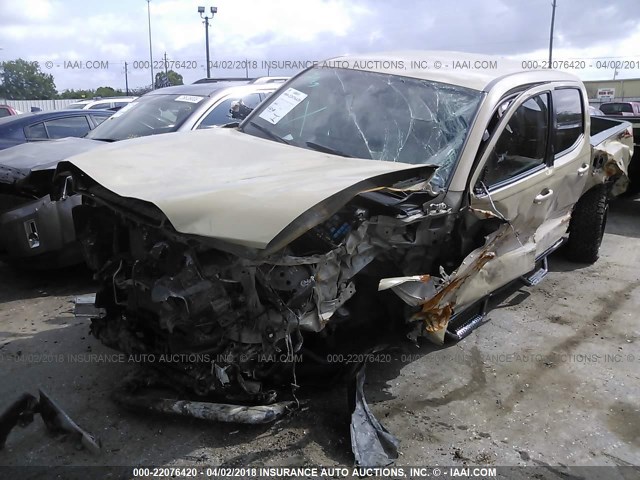 5TFCZ5AN6HX082345 - 2017 TOYOTA TACOMA DBL CAB/SR/TRDSPT/OR/PRO თაფლისფერი ფოტო 6