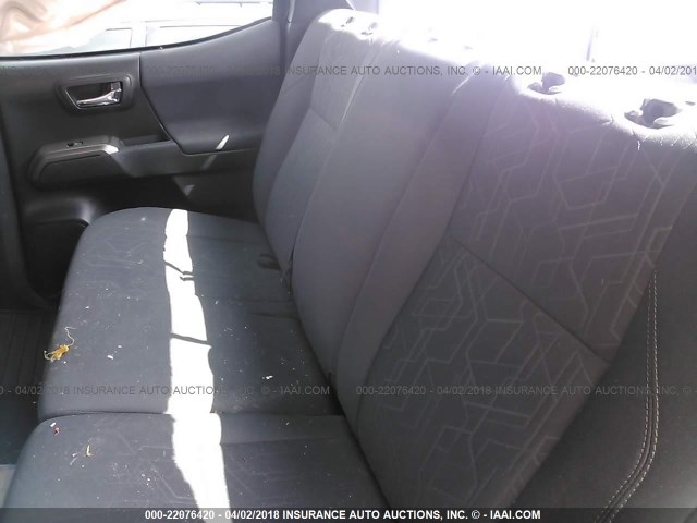 5TFCZ5AN6HX082345 - 2017 TOYOTA TACOMA DBL CAB/SR/TRDSPT/OR/PRO თაფლისფერი ფოტო 8